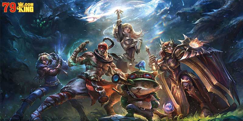 Liên minh huyền thoại (lol) là một trò chơi nổi tiếng của riot games